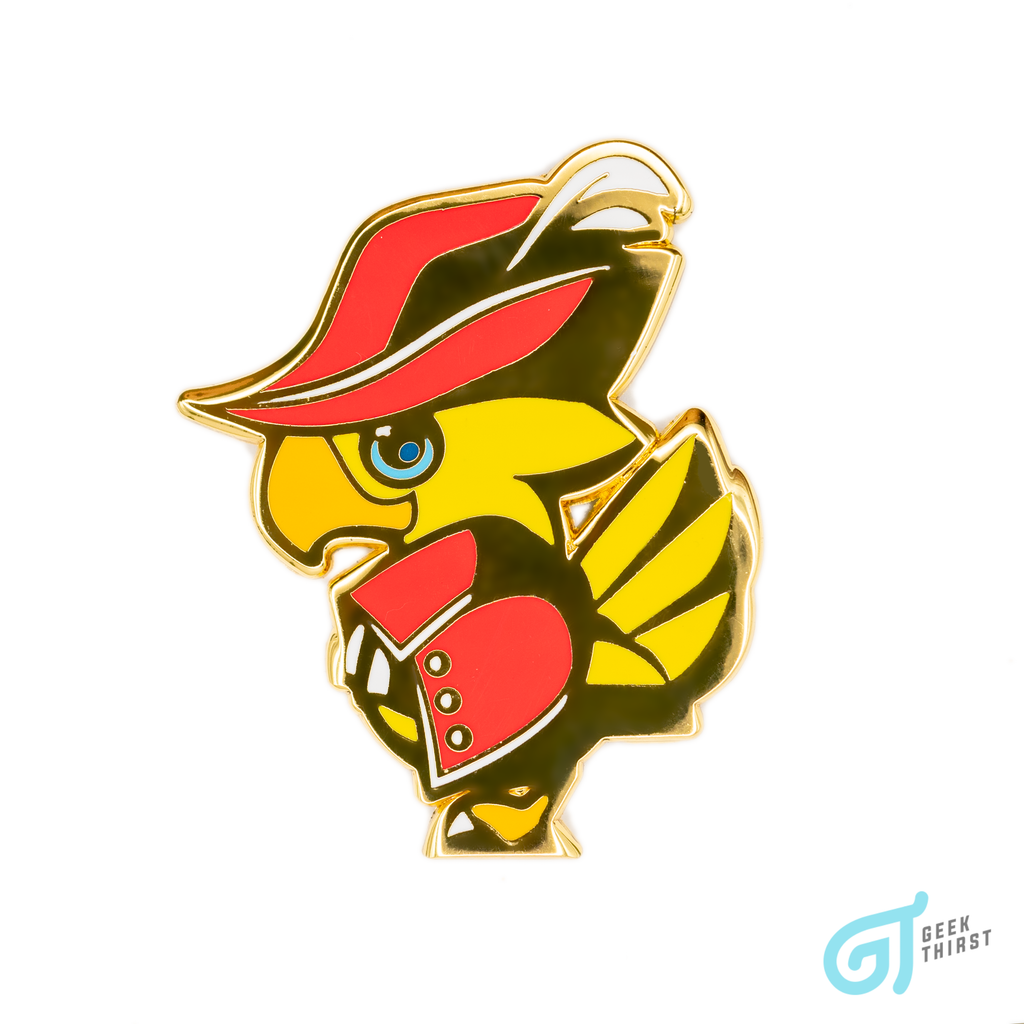 Final Friends - Redmage Chocobo Pin Final Friends - Redmage Chocobo Pin