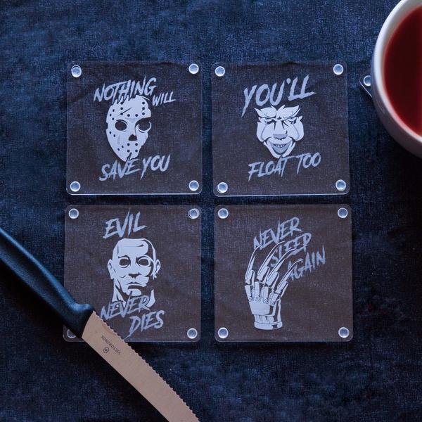 Oh the Horror! Coasters